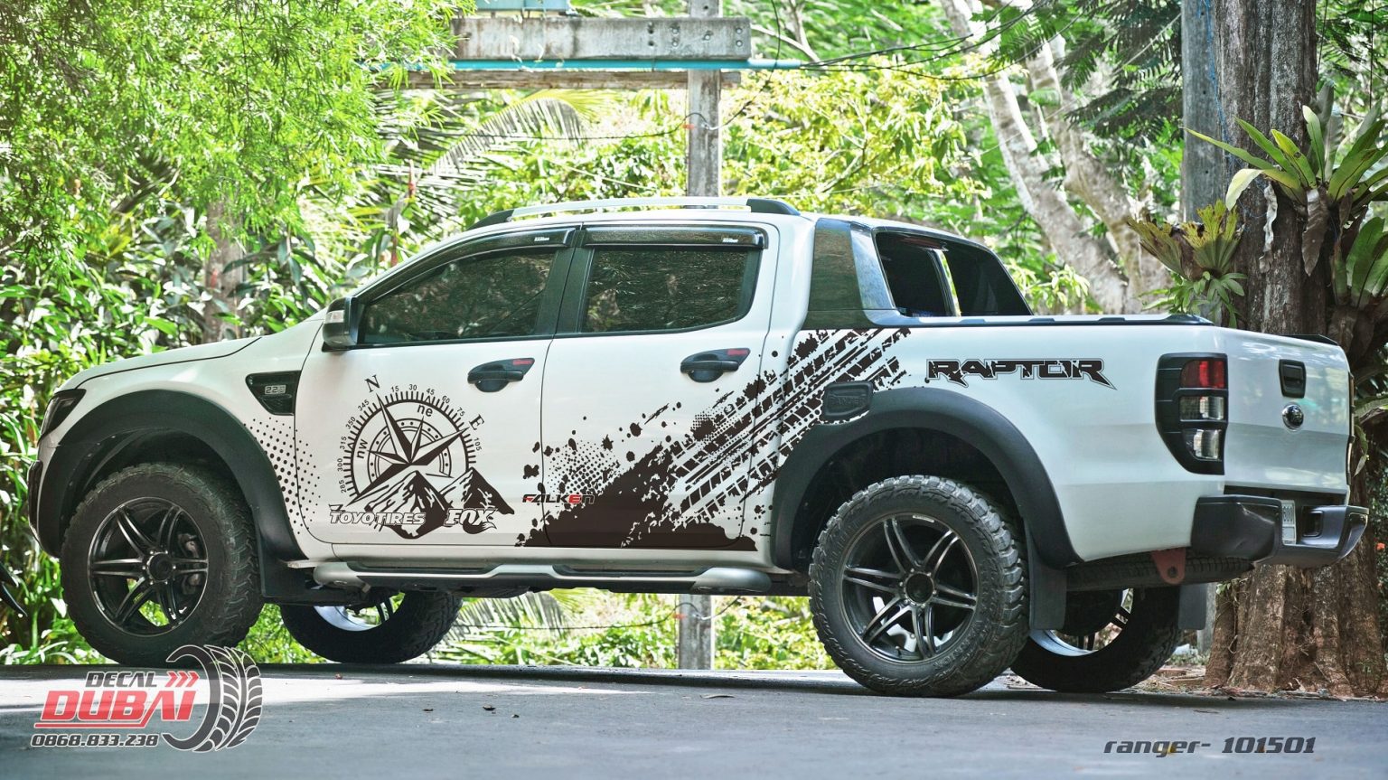 [Tổng Hợp] 888 Mẫu Dán Decal Ford Ranger Đẹp Nhất 2026 - Dubai Care