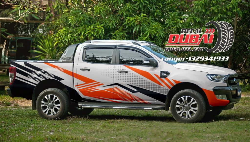 [Cực Hot] Decal Xe Ford Ranger Nóng Bỏng Hơn Mùa Hè - Dubai Care