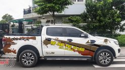 Dán Quảng Cáo Trên Xe Ô Tô Mẫu 0003