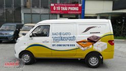 Dán Quảng Cáo Trên Xe Ô Tô Mẫu 0004