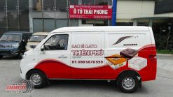 Dán Quảng Cáo Trên Xe Ô Tô Mẫu 0005