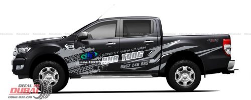 Dán Quảng Cáo Trên Xe Ô Tô 0026
