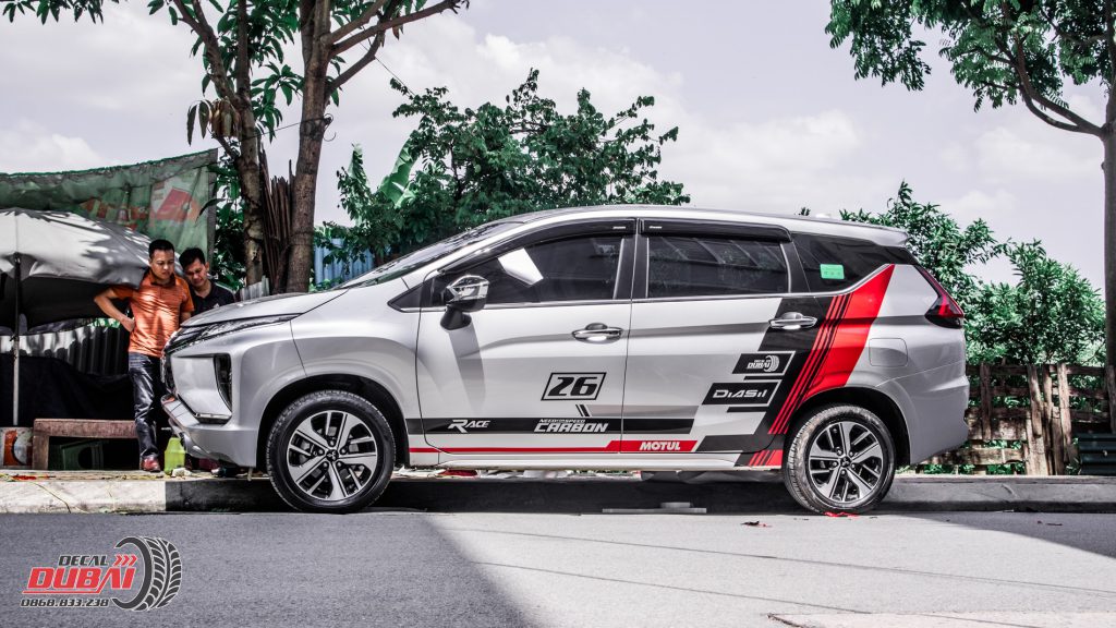 [Bộ sưu tập ] Tem Dán Xe Xpander Đẹp Chất Hè 2026- Dubai Care