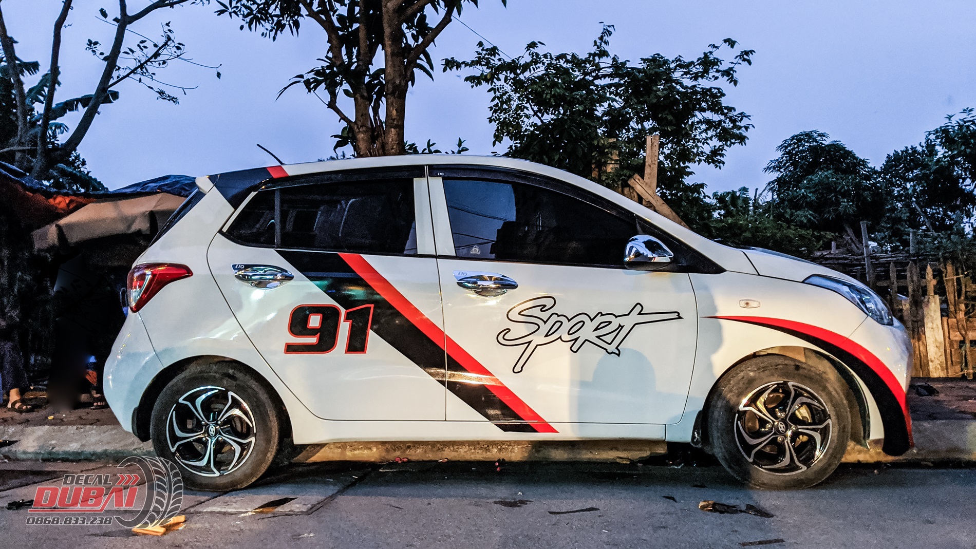 decal Xe i10 0006