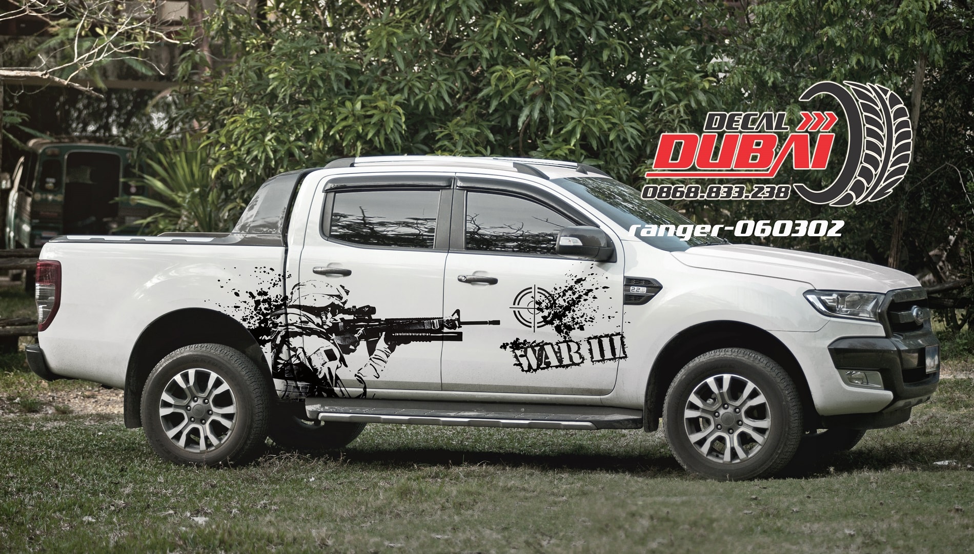decal xe ranger đẹp