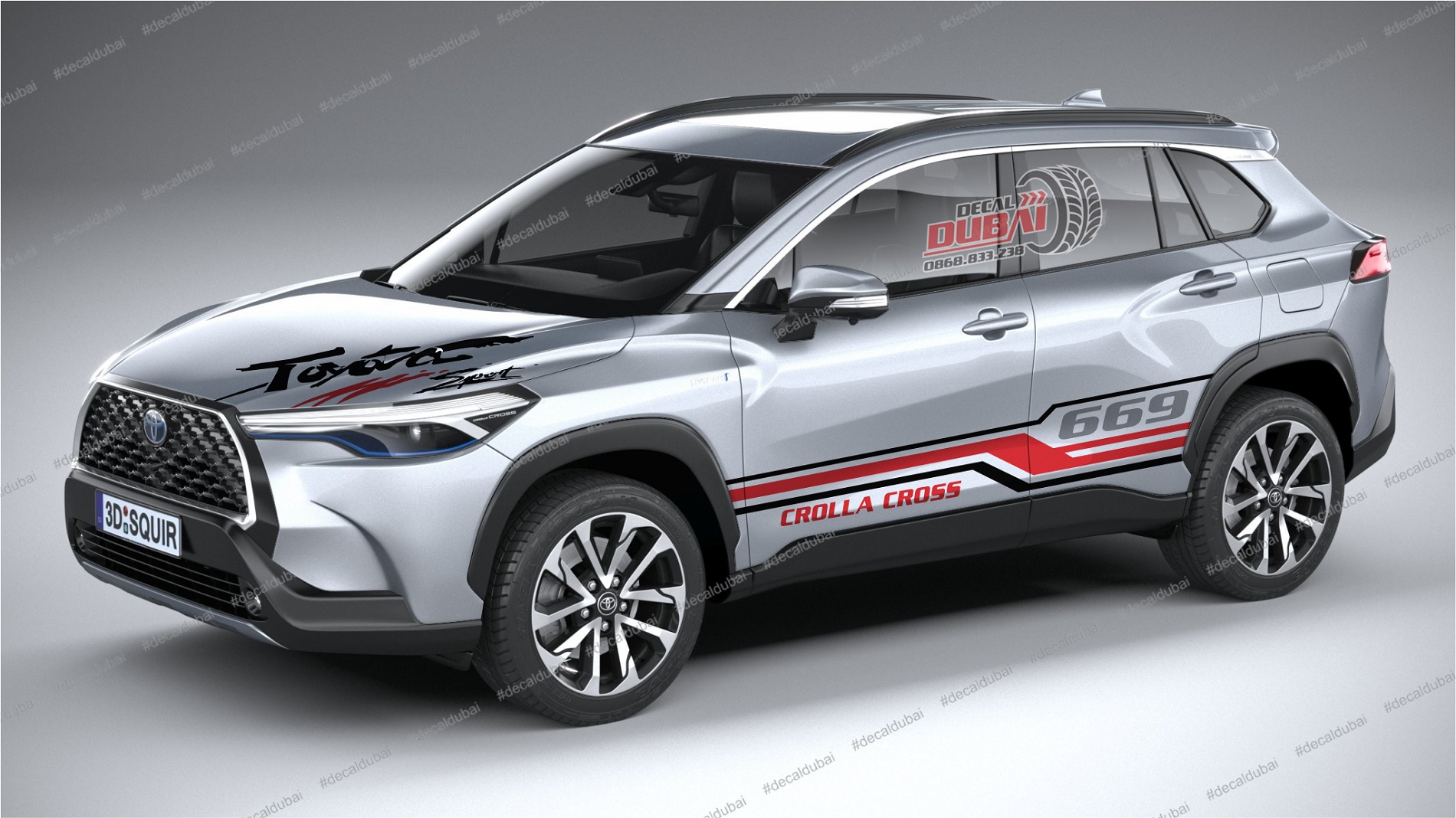 Tem Xe Corolla cross