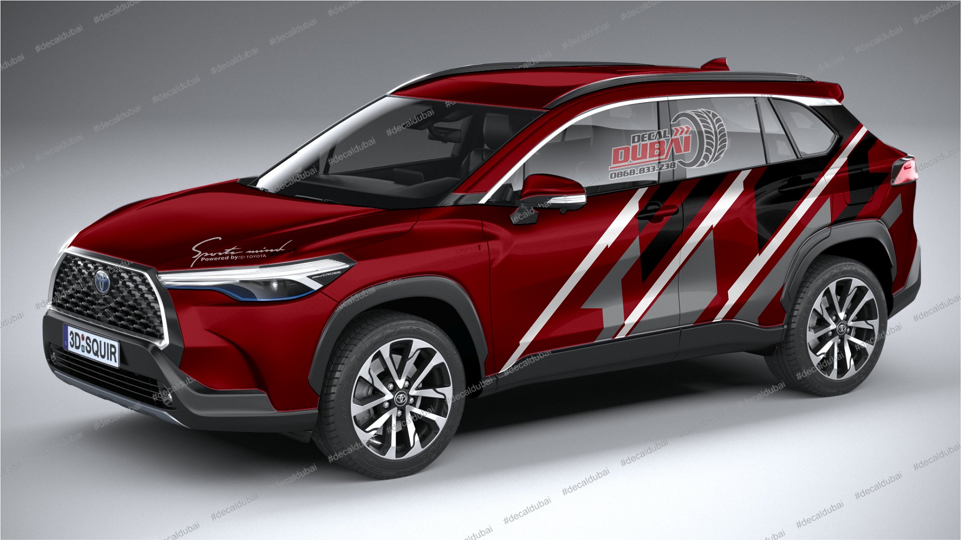 Tem Xe Corolla cross