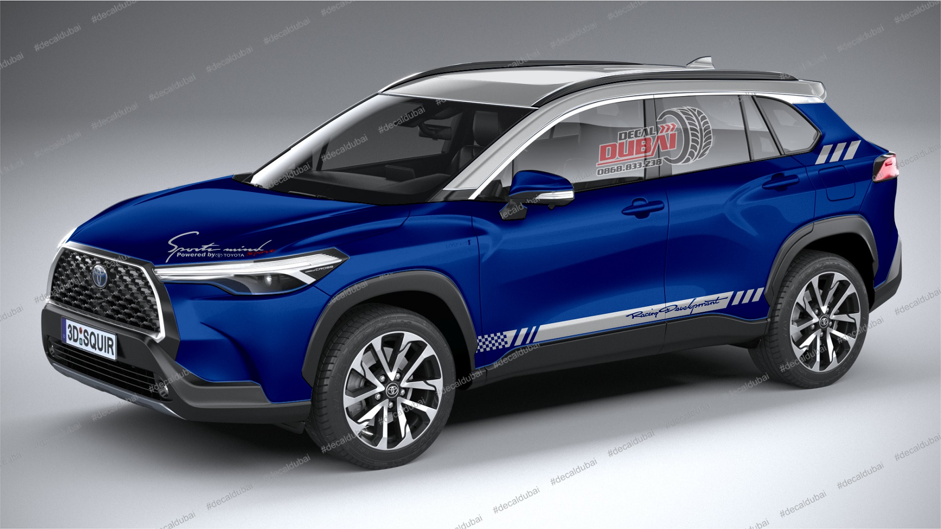 Tem Xe Corolla cross