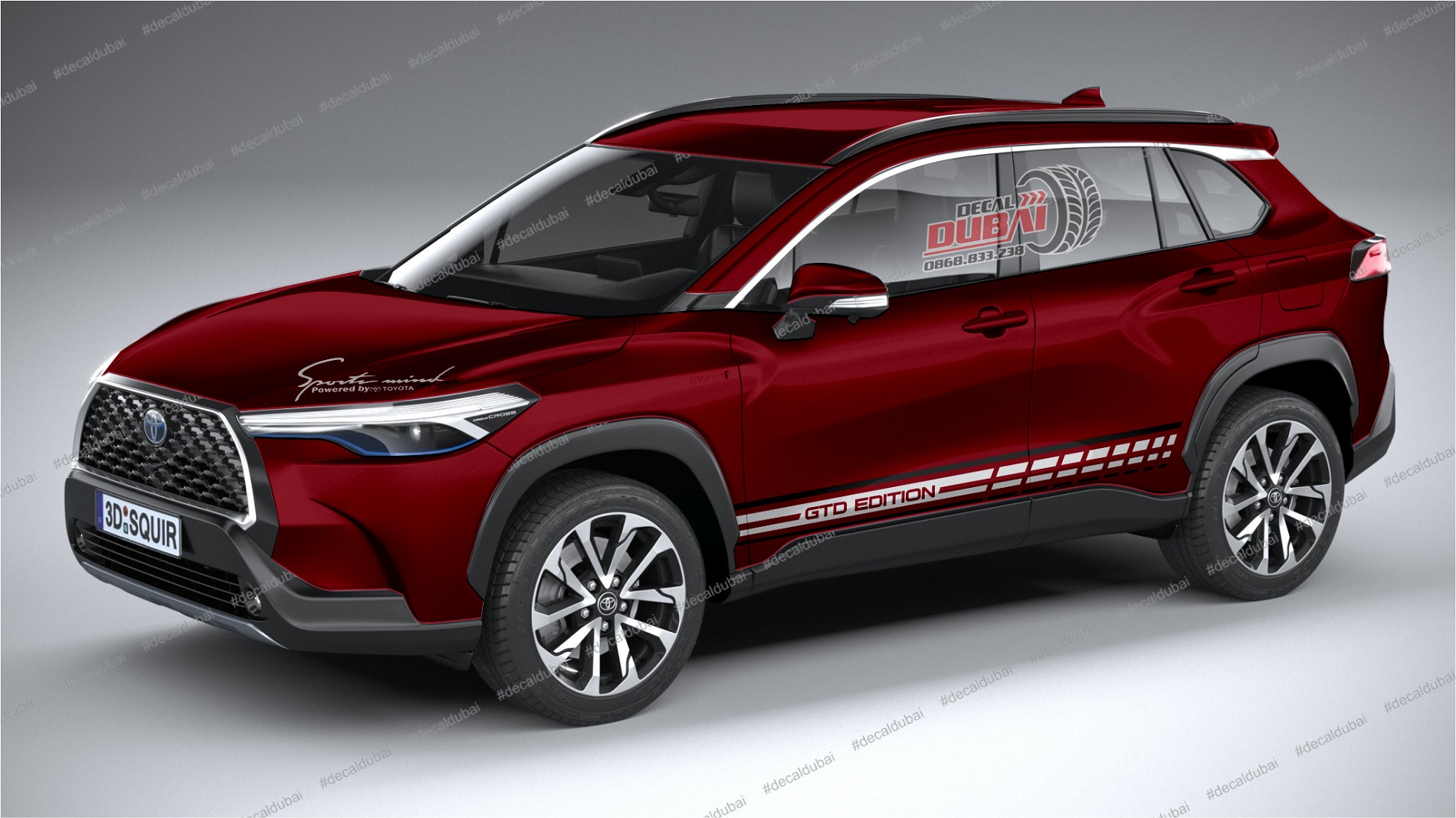 Tem Xe Corolla cross