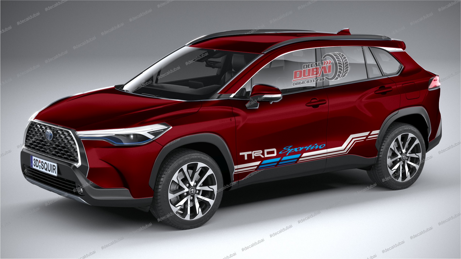 Tem Xe Corolla cross