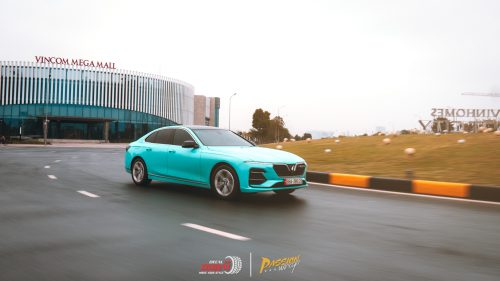 Dán Đổi Màu Xe Vinfast Lux A Xanh Ngọc