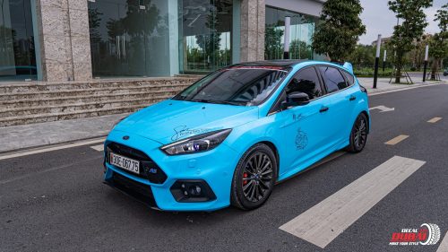 Dán đổi màu xe Ford Focus Xanh G5007