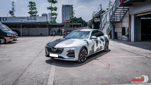 Dán đổi màu xe Vinfast Lux A 5 màu 4