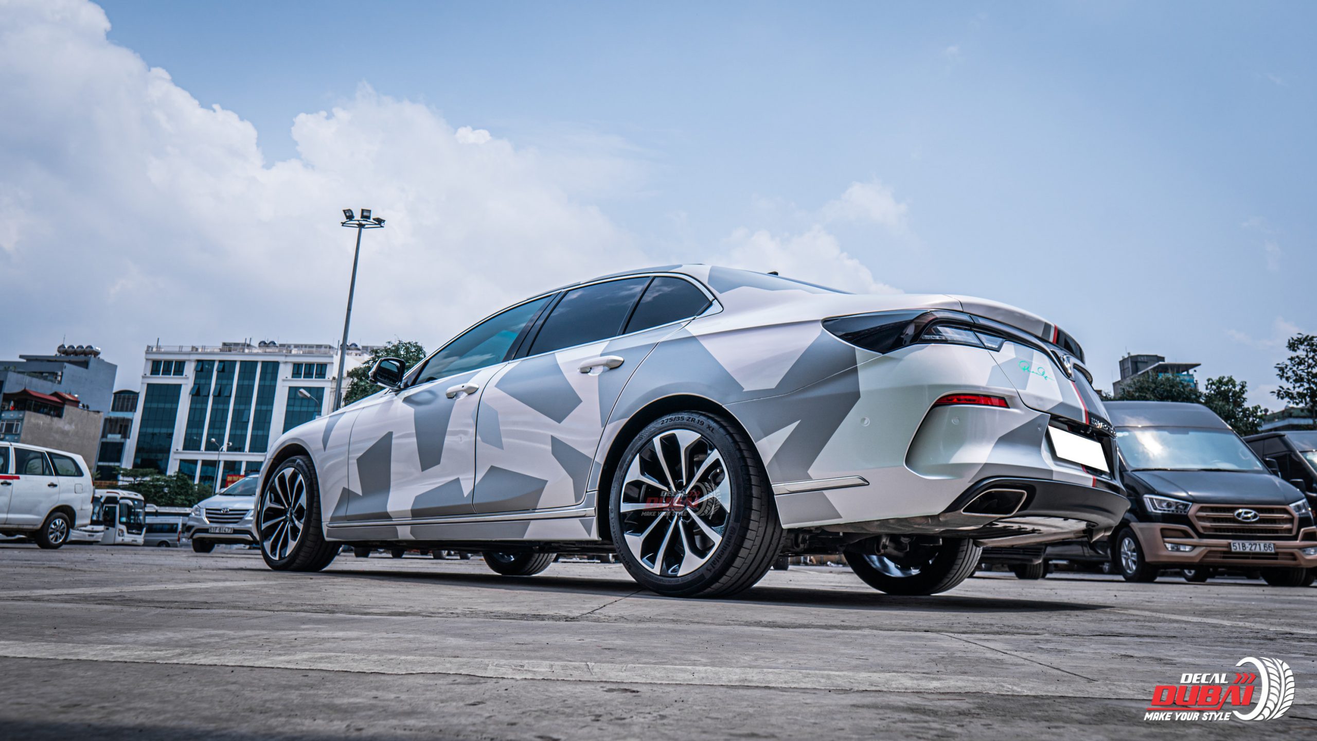 Dán đổi màu xe Vinfast Lux A 5 màu