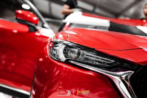 dán đổi màu xe mazda CX 5 Đỏ 1