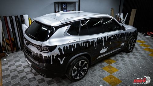 Wrap Đổi Màu Xe Ô Tô Tại Hòa Bình Đẹp Lồng Lộn