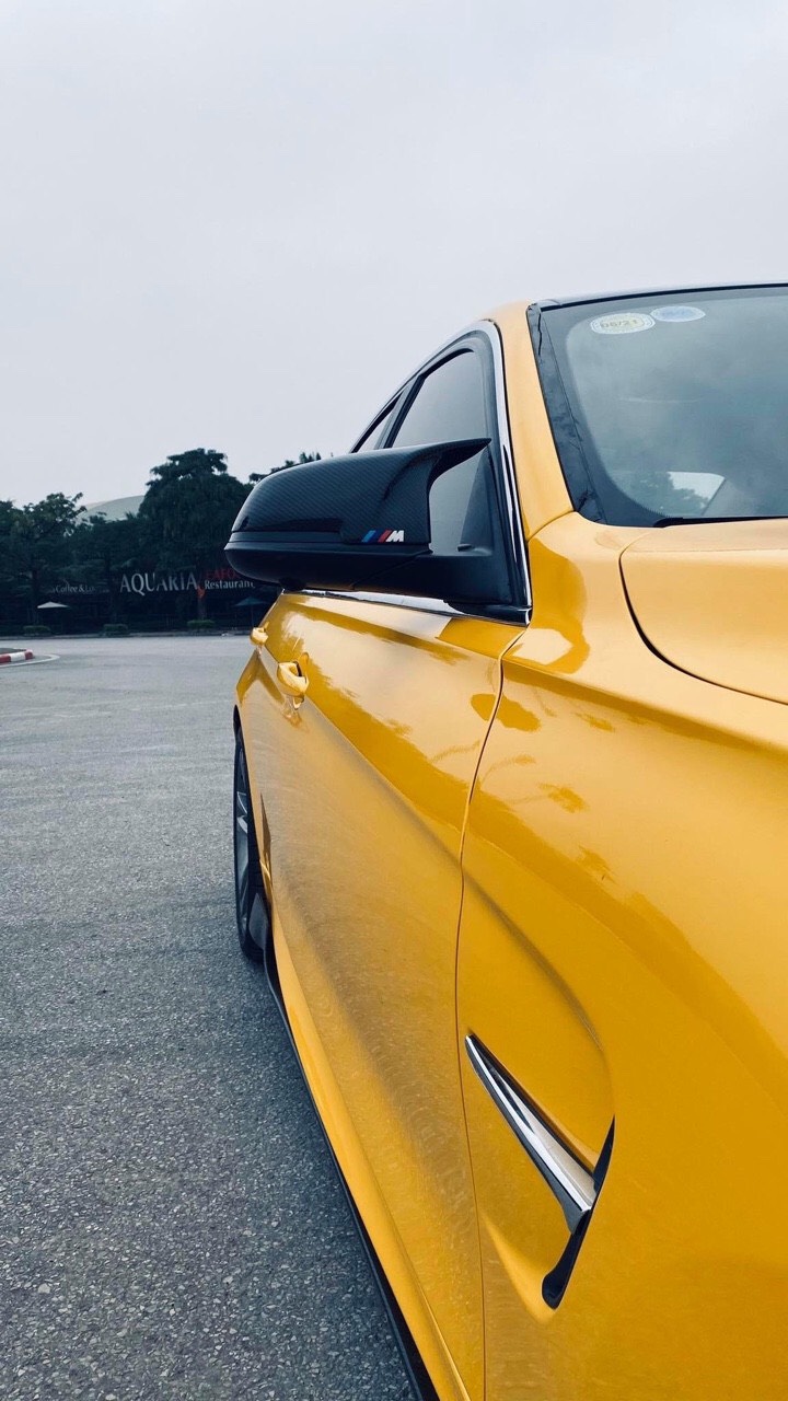 Dán Đổi Màu Xe BMW M3 Vàng