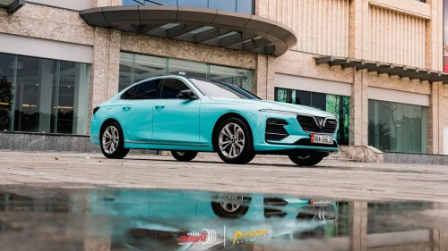 Dán Đổi Màu Xe Vinfast Lux A 2.0 Sang Trọng, Quyền Quý