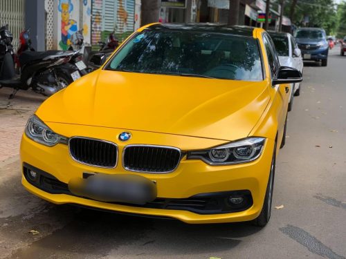 Đổi Màu Xe BMW 320I Vàng