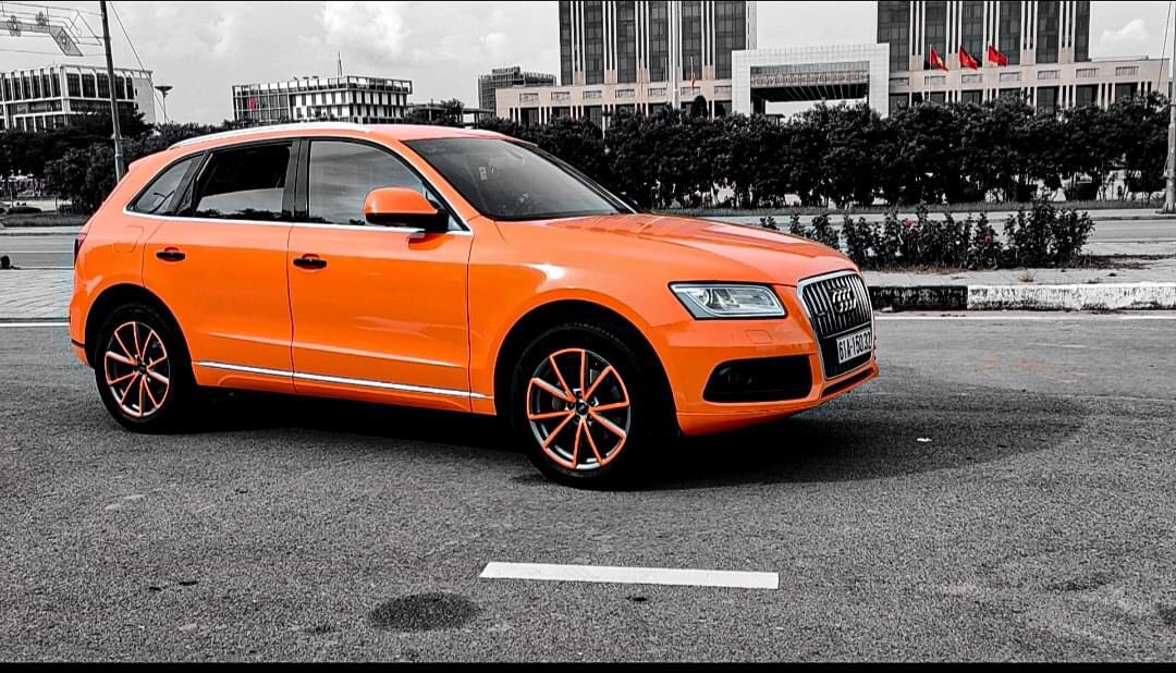 Dán Đổi Màu Xe Ô Tô Audi Q5 Cam