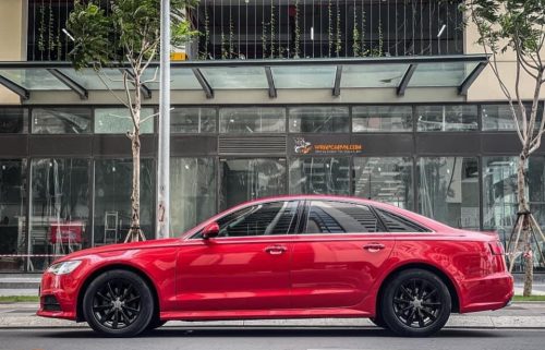 Dán Đổi Màu Xe Audi A6 Đỏ