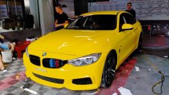 Dán Đổi Màu Xe BMW 430i Vàng