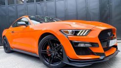 Dán Đổi Màu Xe Ford Mustang Cam Đậm