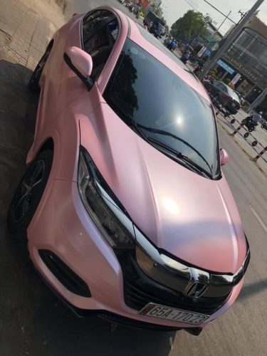 Dán Đổi Màu Xe Honda Civic Hường