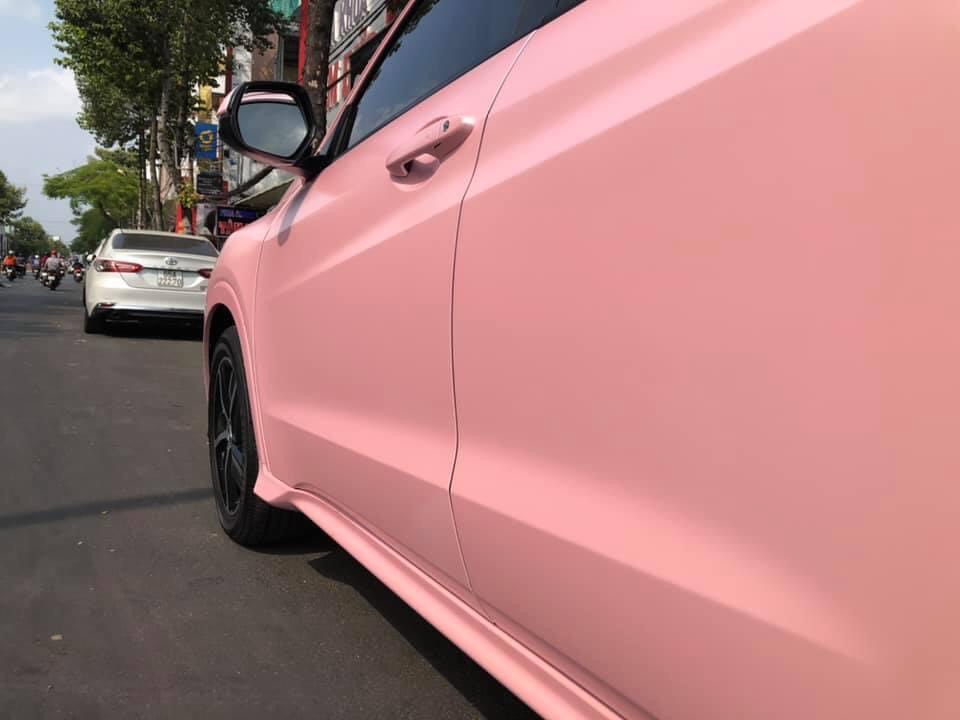 Dán Đổi Màu Xe Honda Civic Hường