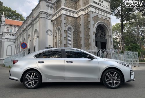 Dán Đổi Màu Xe Kia Cerato Bạc