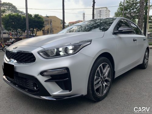 Dán Đổi Màu Xe Kia Cerato Bạc