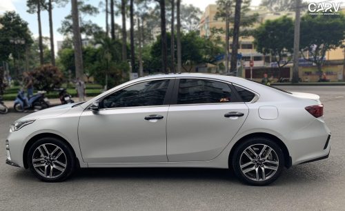 Dán Đổi Màu Xe Kia Cerato Bạc