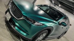 Dán Đổi Màu Xe Mazda CX 8 Xanh Ngọc Bích