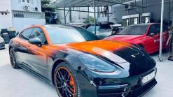 Dán Đổi Màu Xe Porsche 2 Màu