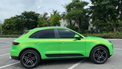 Dán Đổi Màu Xe Porsche Xanh Ánh Vàng