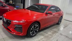 Dán Đổi Màu Xe Vinfast Lux A Đỏ Cờ
