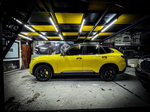Dán Đổi Màu Xe Vinfast Lux SA Vàng
