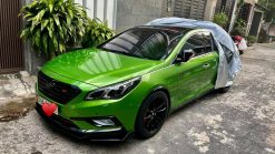 Dán Đổi Màu Xe Hyundai Sonata Xanh Diệp Lục