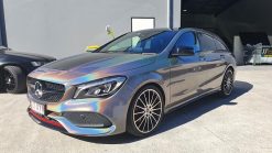 Dán Đổi Màu Xe Mercedes CLA Bạc