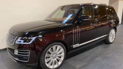 Dán Đổi Màu Xe Ranger Rover Nâu Cà Phê Phin