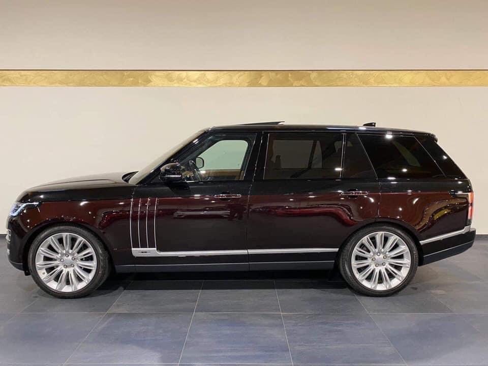 Dán Đổi Màu Xe Ranger Rover Nâu Cà Phê Phin
