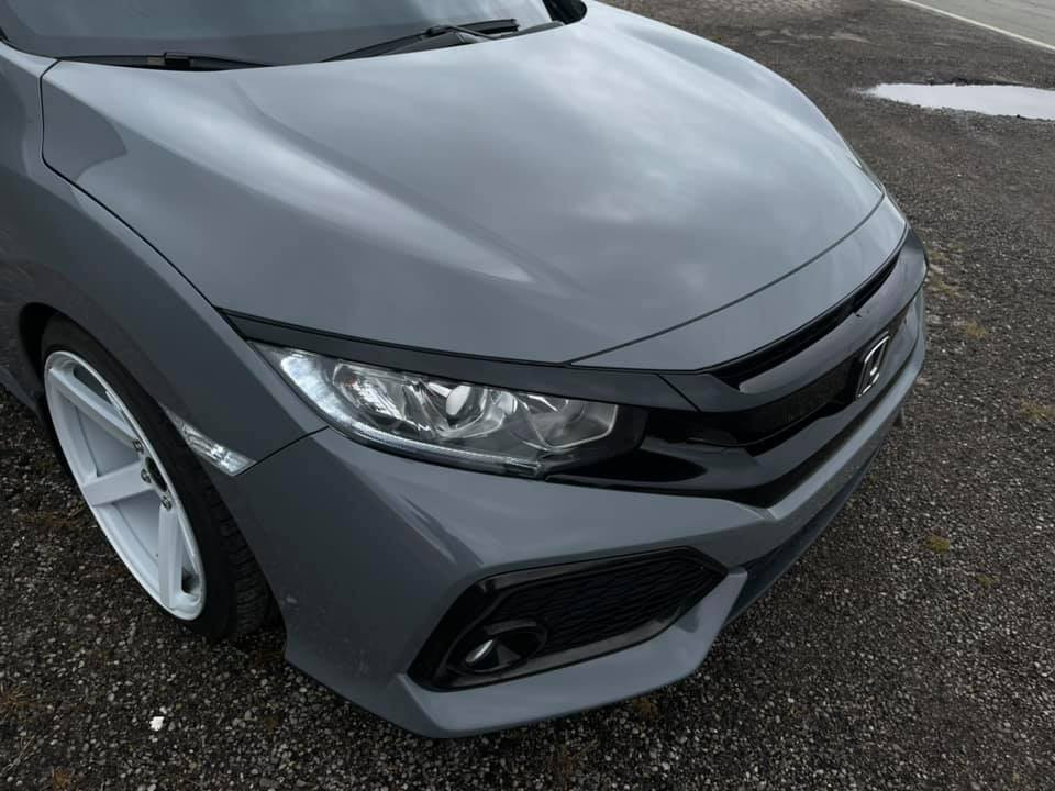Dán Đổi Màu Xe Honda Civic Xám Titan