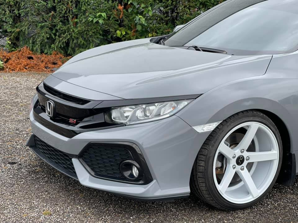 Dán Đổi Màu Xe Honda Civic Xám Titan