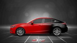 Dán Đổi Màu Xe Mazda 3 Style Đỏ Đen Cực Ngầu