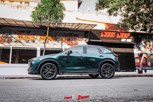 Dán Đổi Màu Xe Mazda CX5 British Racing Green