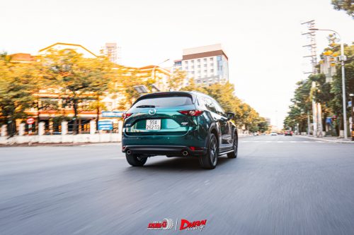 Dán Đổi Màu Xe Mazda CX5 British Racing Green