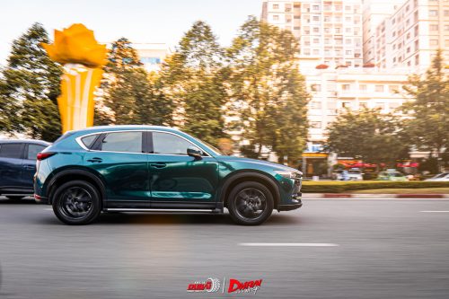Dán Đổi Màu Xe Mazda CX5 British Racing Green