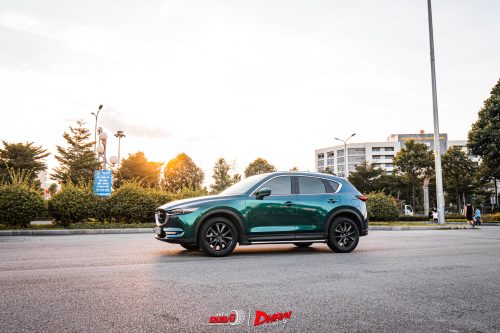 Dán Đổi Màu Xe Mazda CX5 British Racing Green