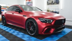 Dán Đổi Màu Xe Mercedes Benz AMG GT S Đỏ