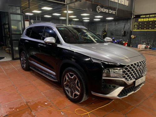 Dán Maybach Xe Hyundai Santafe